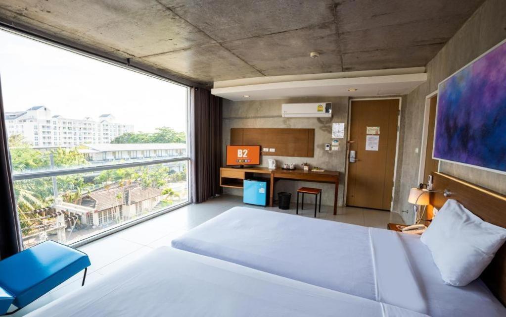 B2 Sea View Pattaya Boutique & Budget Hotel На Джомтьен Экстерьер фото
