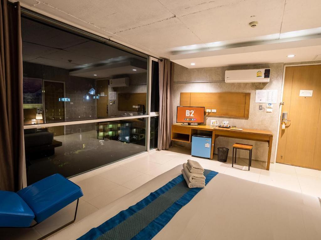 B2 Sea View Pattaya Boutique & Budget Hotel На Джомтьен Экстерьер фото