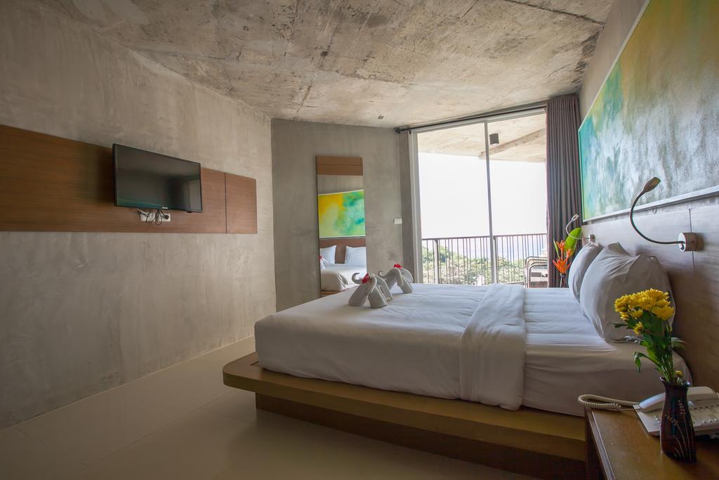 B2 Sea View Pattaya Boutique & Budget Hotel На Джомтьен Экстерьер фото
